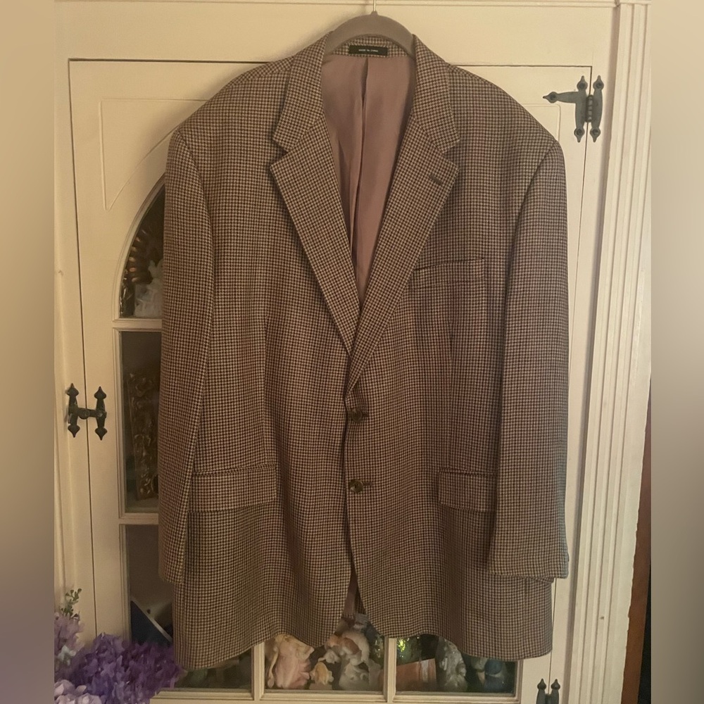 Chaps Men’s 100% Silk Jacket 2X